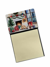 Load image into Gallery viewer, Pomeranian Cozy Christmas Sticky Note Holder- Refiilable Desk Accessory Note Pad