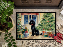 Load image into Gallery viewer, Poodle Cozy Christmas Doormat - 18X27 Indoor / Outdoor Rug | Made in USA