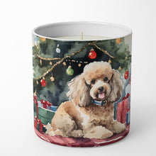 Load image into Gallery viewer, Poodle Cozy Christmas Decorative Soy Candle