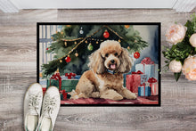 Load image into Gallery viewer, Poodle Cozy Christmas Doormat-24x36 Indoor / Outdoor Rug | Made in USA