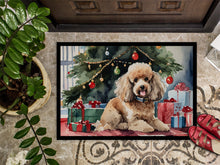 Load image into Gallery viewer, Poodle Cozy Christmas Doormat-24x36 Indoor / Outdoor Rug | Made in USA