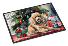 Load image into Gallery viewer, Poodle Cozy Christmas Doormat-24x36 Indoor / Outdoor Rug | Made in USA