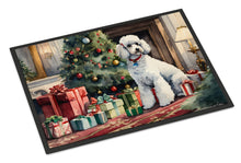 Load image into Gallery viewer, Poodle Cozy Christmas Doormat - 18X27 Indoor / Outdoor Rug | Made in USA
