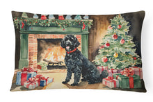 Load image into Gallery viewer, Portuguese Water Dog Cozy Christmas Throw Pillow