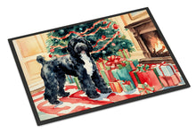 Load image into Gallery viewer, Portuguese Water Dog Cozy Christmas Doormat - 18X27 Indoor / Outdoor Rug | Made in USA