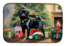 Load image into Gallery viewer, Pug Cozy Christmas Dish Drying Mat