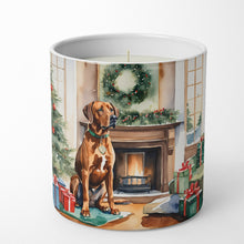 Load image into Gallery viewer, Rhodesian Ridgeback Cozy Christmas Decorative Soy Candle