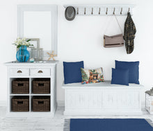 Load image into Gallery viewer, Rhodesian Ridgeback Cozy Christmas Throw Pillow