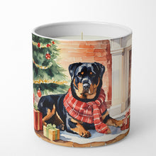 Load image into Gallery viewer, Rottweiler Cozy Christmas Decorative Soy Candle