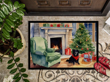Load image into Gallery viewer, Schipperke Cozy Christmas Doormat-24x36 Indoor / Outdoor Rug | Made in USA
