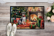 Load image into Gallery viewer, Schnauzer Cozy Christmas Doormat