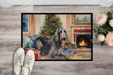 Load image into Gallery viewer, Scottish Deerhound Cozy Christmas Doormat - 18X27 Indoor / Outdoor Rug | Made in USA