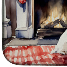 Load image into Gallery viewer, Sealyham Terrier Cozy Christmas Dish Drying Mat