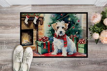 Load image into Gallery viewer, Sealyham Terrier Cozy Christmas Doormat-24x36 Indoor / Outdoor Rug | Made in USA