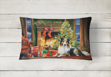 Load image into Gallery viewer, Sheltie Cozy Christmas Throw Pillow