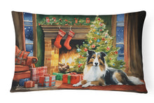 Load image into Gallery viewer, Sheltie Cozy Christmas Throw Pillow