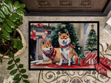 Load image into Gallery viewer, Shiba Inu Cozy Christmas Doormat-24x36 Indoor / Outdoor Rug | Made in USA