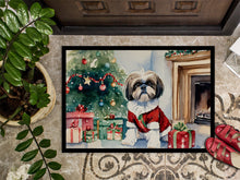 Load image into Gallery viewer, Shih Tzu Cozy Christmas Doormat-24x36 Indoor / Outdoor Rug | Made in USA