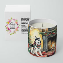 Load image into Gallery viewer, Siberian Husky Cozy Christmas Decorative Soy Candle