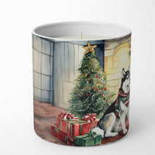 Load image into Gallery viewer, Siberian Husky Cozy Christmas Decorative Soy Candle