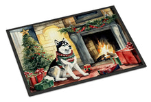 Load image into Gallery viewer, Siberian Husky Cozy Christmas Doormat-24x36 Indoor / Outdoor Rug | Made in USA