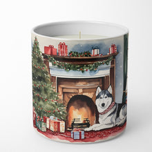 Load image into Gallery viewer, Siberian Husky Cozy Christmas Decorative Soy Candle