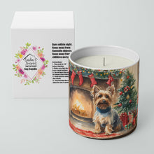 Load image into Gallery viewer, Silky Terrier Cozy Christmas Decorative Soy Candle