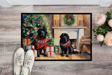 Load image into Gallery viewer, Tibetan Mastiff Cozy Christmas Doormat-24x36 Indoor / Outdoor Rug | Made in USA