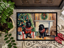 Load image into Gallery viewer, Tibetan Mastiff Cozy Christmas Doormat-24x36 Indoor / Outdoor Rug | Made in USA