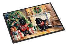Load image into Gallery viewer, Tibetan Mastiff Cozy Christmas Doormat-24x36 Indoor / Outdoor Rug | Made in USA