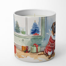 Load image into Gallery viewer, Tibetan Mastiff Cozy Christmas Decorative Soy Candle