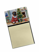 Load image into Gallery viewer, Tibetan Mastiff Cozy Christmas Sticky Note Holder- Refiilable Desk Accessory Note Pad
