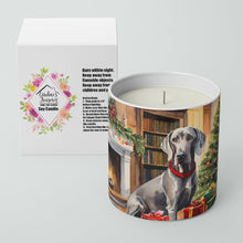 Load image into Gallery viewer, Weimaraner Cozy Christmas Decorative Soy Candle