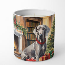 Load image into Gallery viewer, Weimaraner Cozy Christmas Decorative Soy Candle