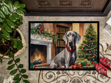 Load image into Gallery viewer, Weimaraner Cozy Christmas Doormat