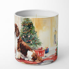 Load image into Gallery viewer, Welsh Springer Spaniel Cozy Christmas Decorative Soy Candle