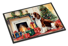 Load image into Gallery viewer, Welsh Springer Spaniel Cozy Christmas Doormat - 18X27 Indoor / Outdoor Rug | Made in USA