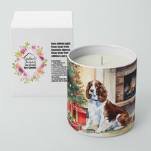 Load image into Gallery viewer, Welsh Springer Spaniel Cozy Christmas Decorative Soy Candle