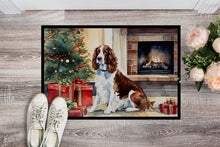 Load image into Gallery viewer, Welsh Springer Spaniel Cozy Christmas Doormat - 18X27 Indoor / Outdoor Rug | Made in USA
