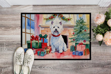Load image into Gallery viewer, Westie Cozy Christmas Doormat-24x36 Indoor / Outdoor Rug | Made in USA