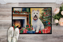 Load image into Gallery viewer, Westie Cozy Christmas Doormat - 18X27 Indoor / Outdoor Rug | Made in USA