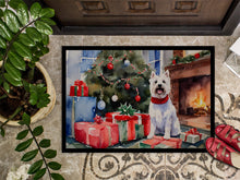 Load image into Gallery viewer, Westie Cozy Christmas Doormat-24x36 Indoor / Outdoor Rug | Made in USA