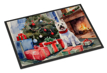 Load image into Gallery viewer, Westie Cozy Christmas Doormat-24x36 Indoor / Outdoor Rug | Made in USA