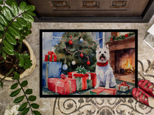 Load image into Gallery viewer, Westie Cozy Christmas Doormat - 18X27 Indoor / Outdoor Rug | Made in USA
