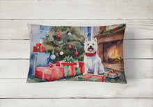 Load image into Gallery viewer, Westie Cozy Christmas Throw Pillow