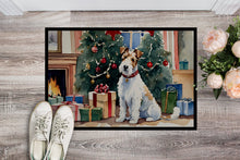 Load image into Gallery viewer, Fox Terrier Cozy Christmas Doormat - 18X27 Indoor / Outdoor Rug | Made in USA