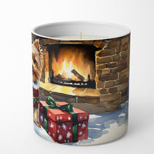Load image into Gallery viewer, Yorkshire Terrier Cozy Christmas Decorative Soy Candle