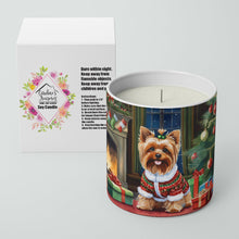 Load image into Gallery viewer, Yorkshire Terrier Cozy Christmas Decorative Soy Candle