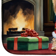 Load image into Gallery viewer, Yorkshire Terrier Cozy Christmas Dish Drying Mat
