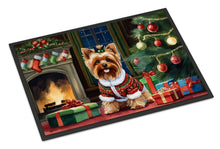 Load image into Gallery viewer, Yorkshire Terrier Cozy Christmas Doormat-24x36 Indoor / Outdoor Rug | Made in USA